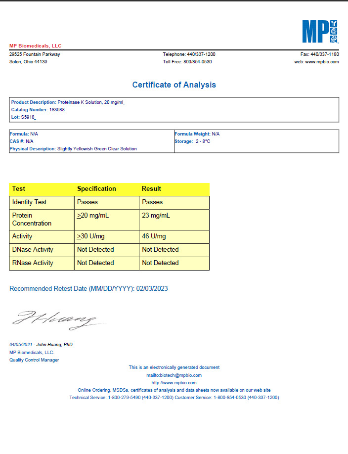 COA MP Biomedical Preview